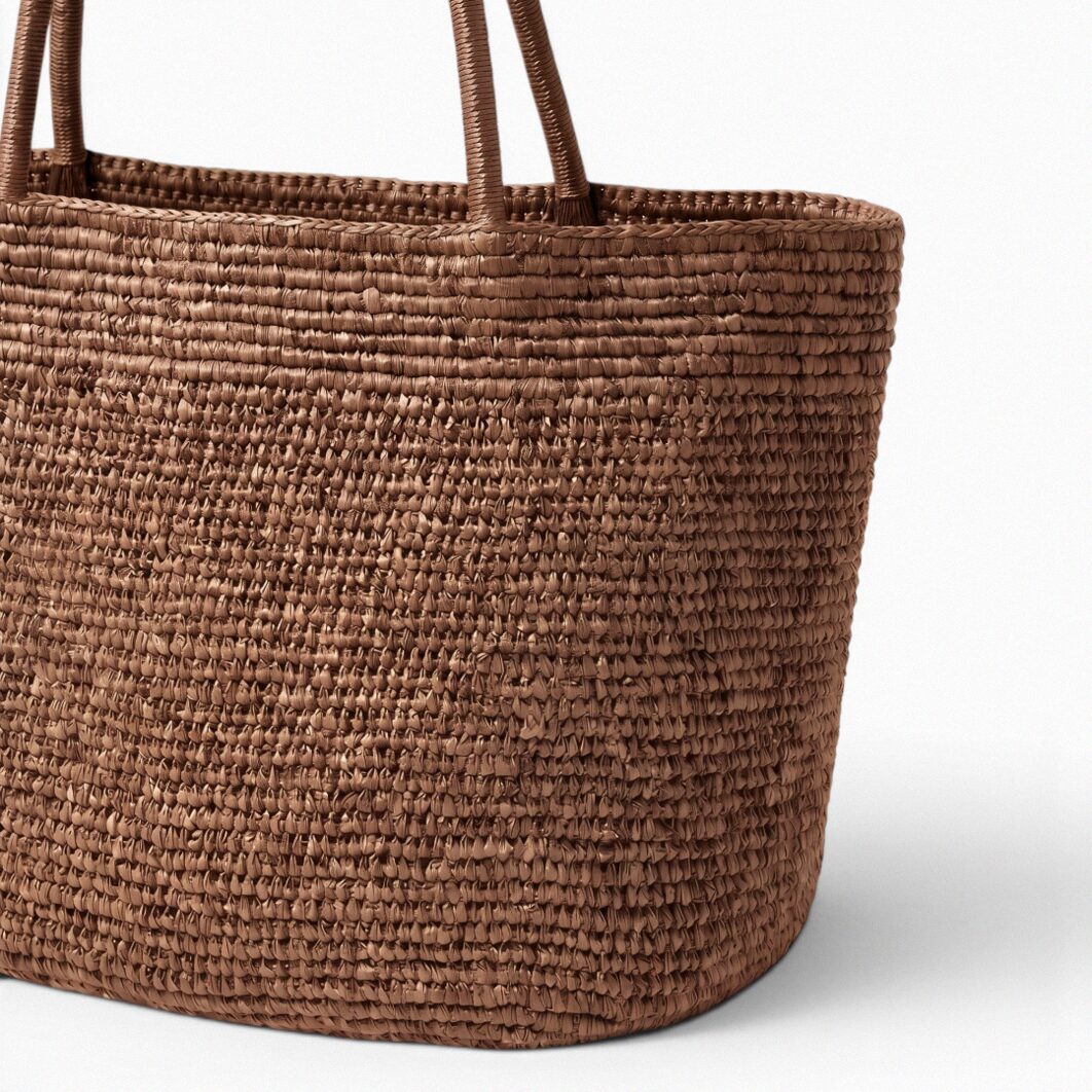 Isla Raffia Tote