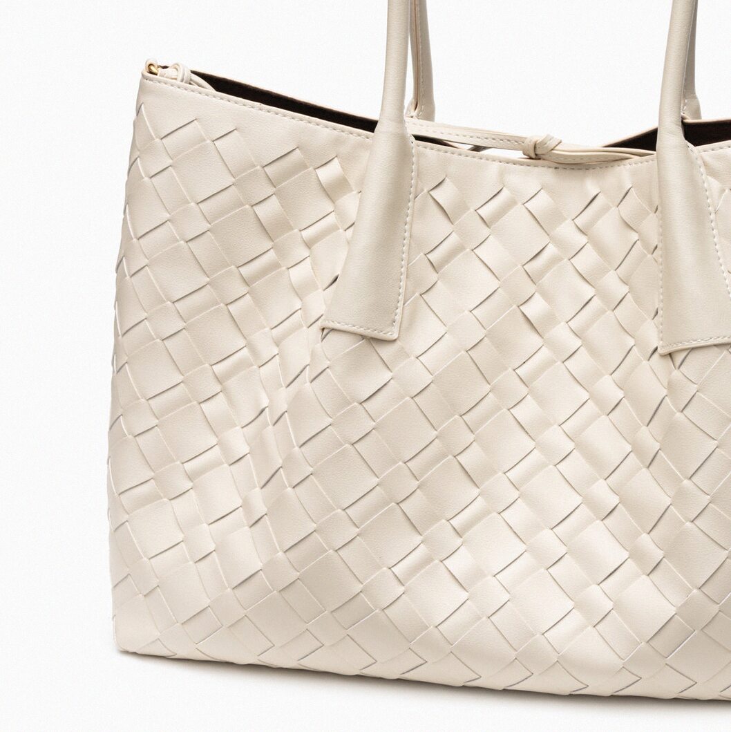 Ayla Woven Tote Bag