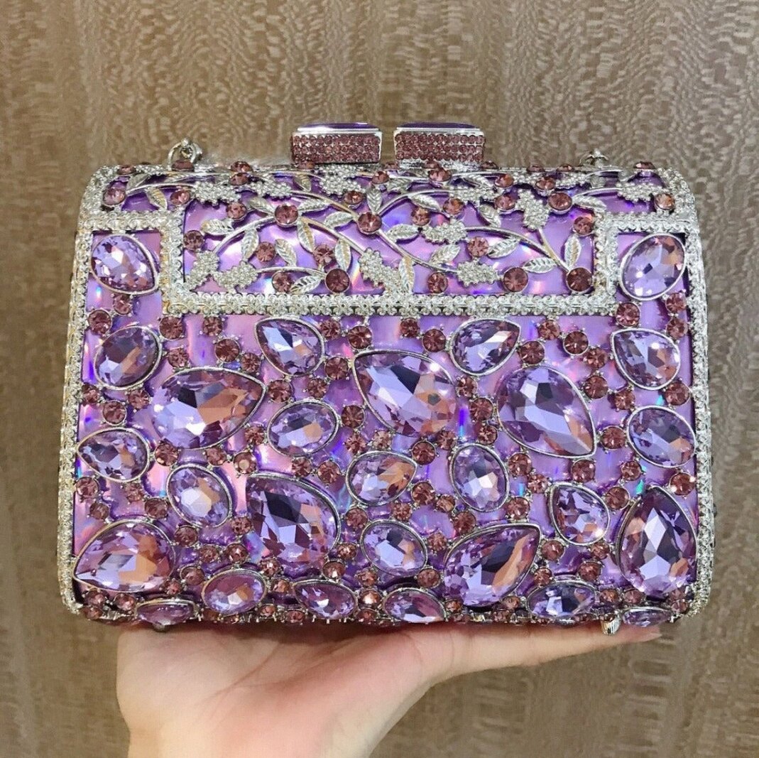Tiffany Crystals Clutch Bag