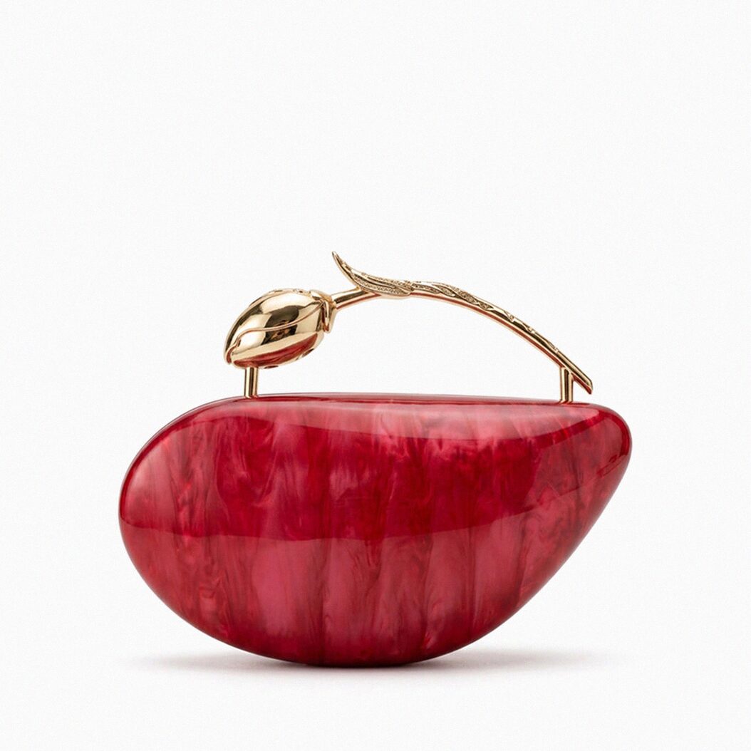 Rosa Acrylic Clutch Bag
