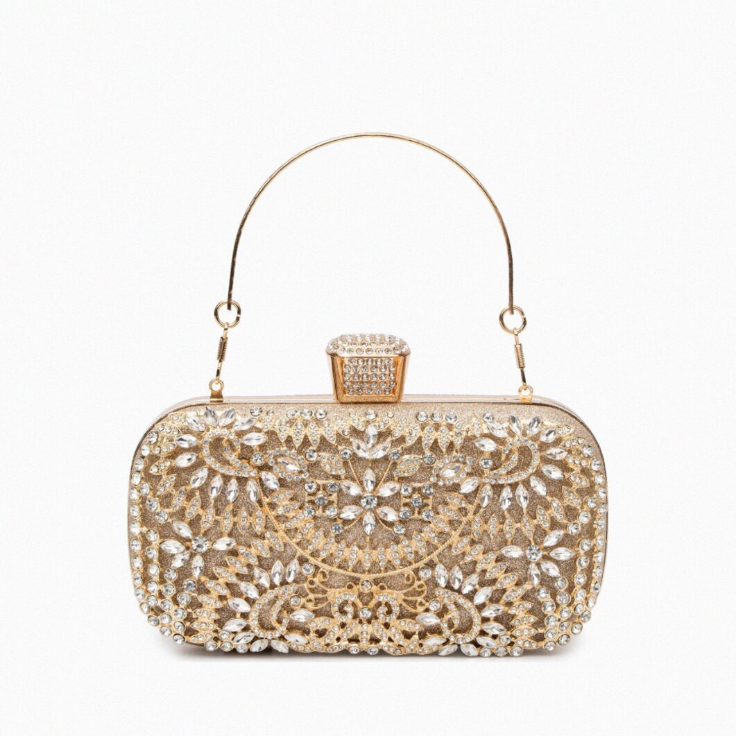 Luxurious Flower Clutch Bag