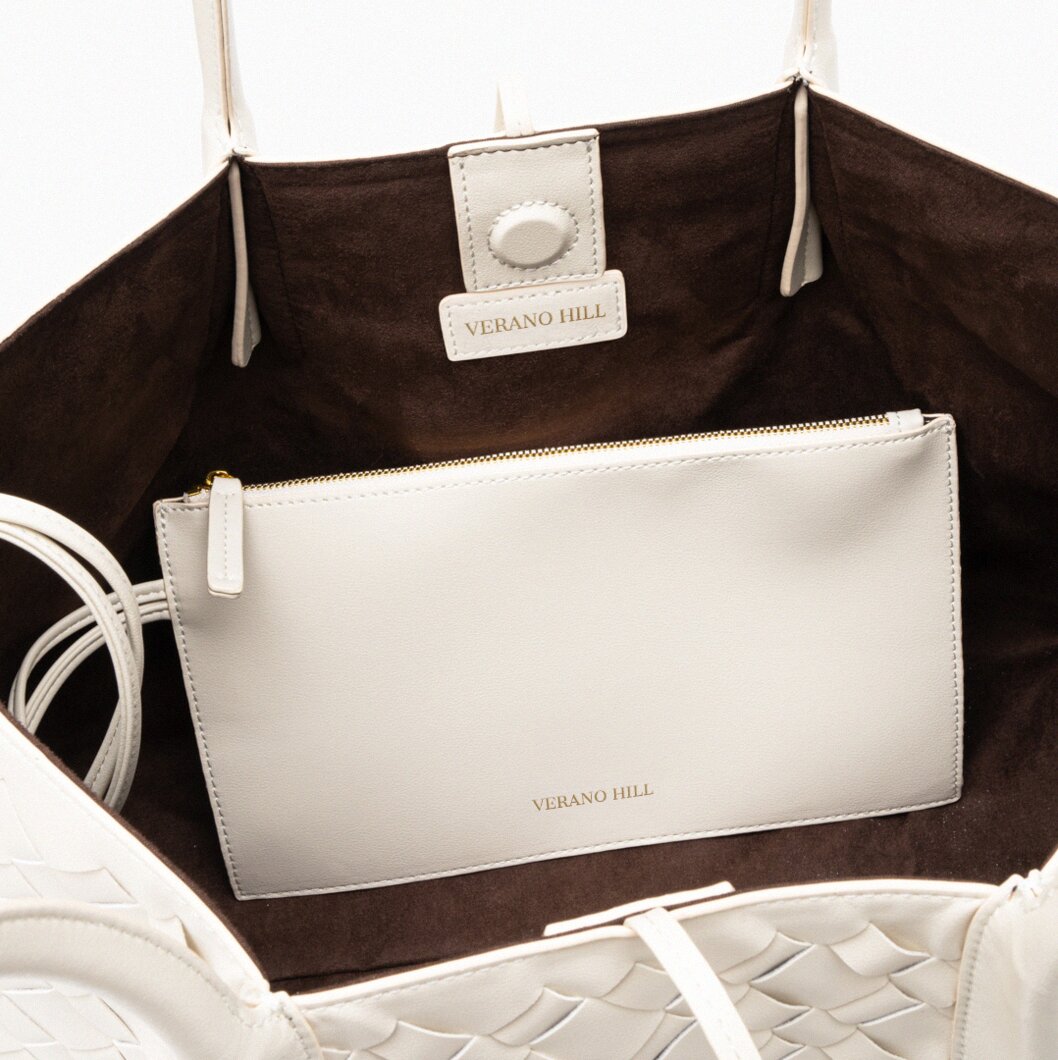 Ayla Woven Tote Bag